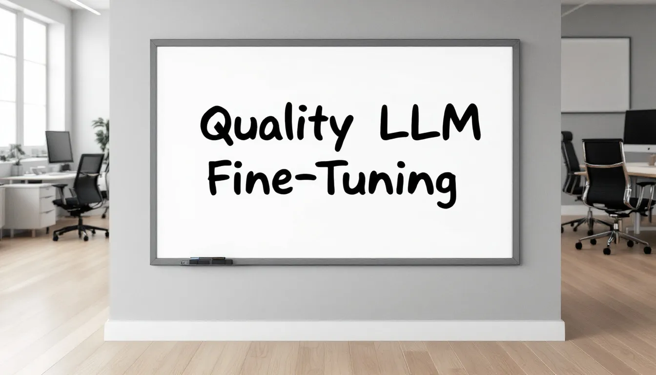 Data-Driven AI: Ensuring Quality LLM Fine-Tuning