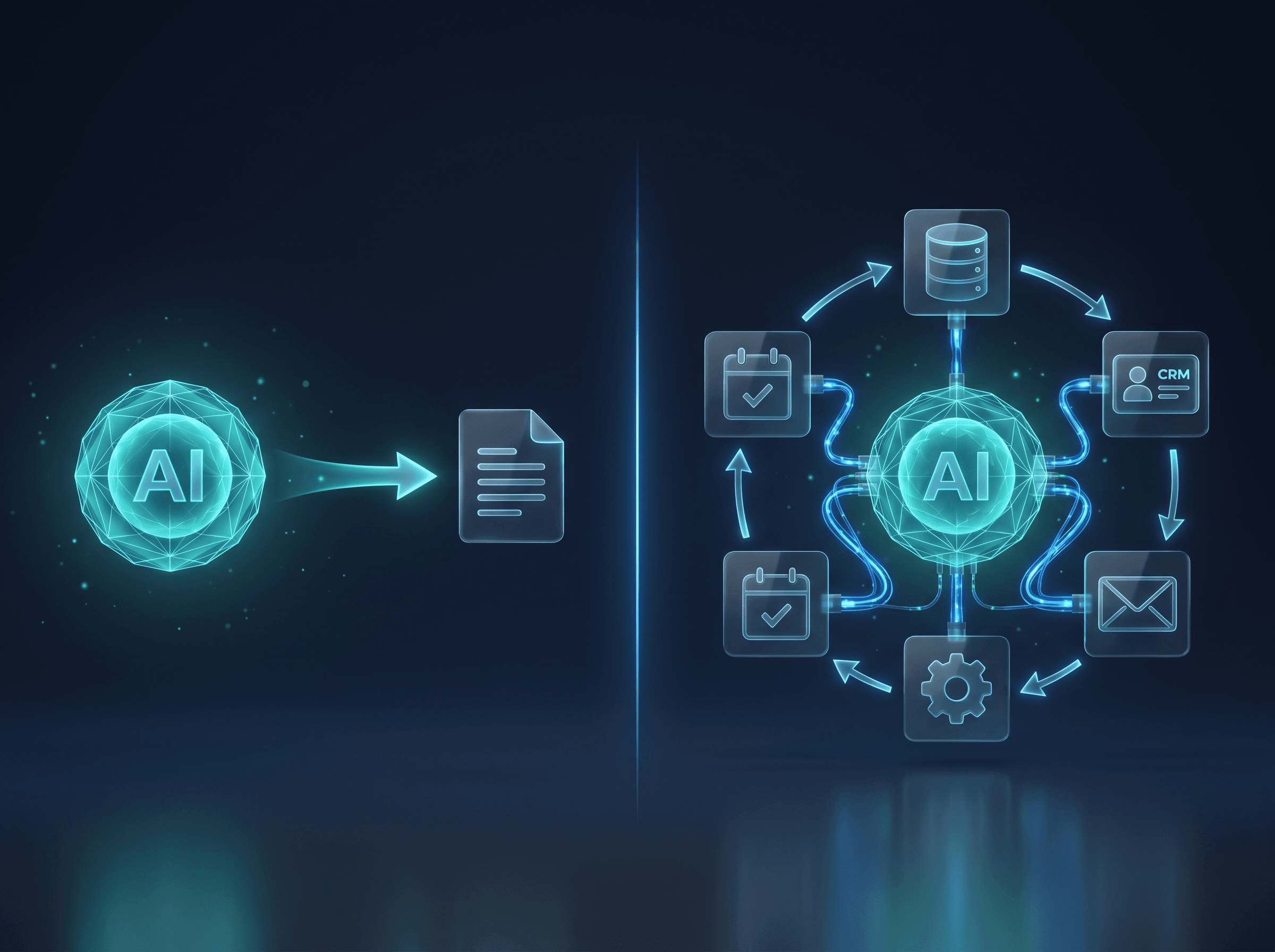Agentic AI vs. Generative AI: What Actually Separates Them in 2026